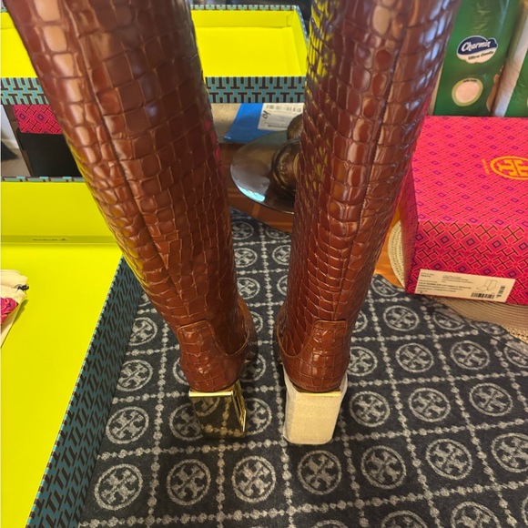 Tory Burch Brown Over the Knee Boots - Picture 2 of 3